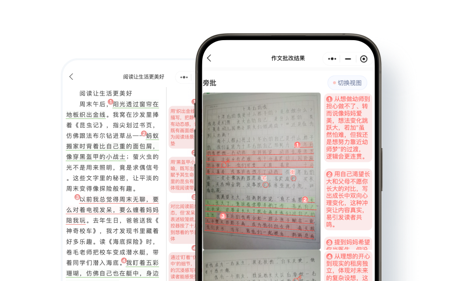 作文旁批功能示例